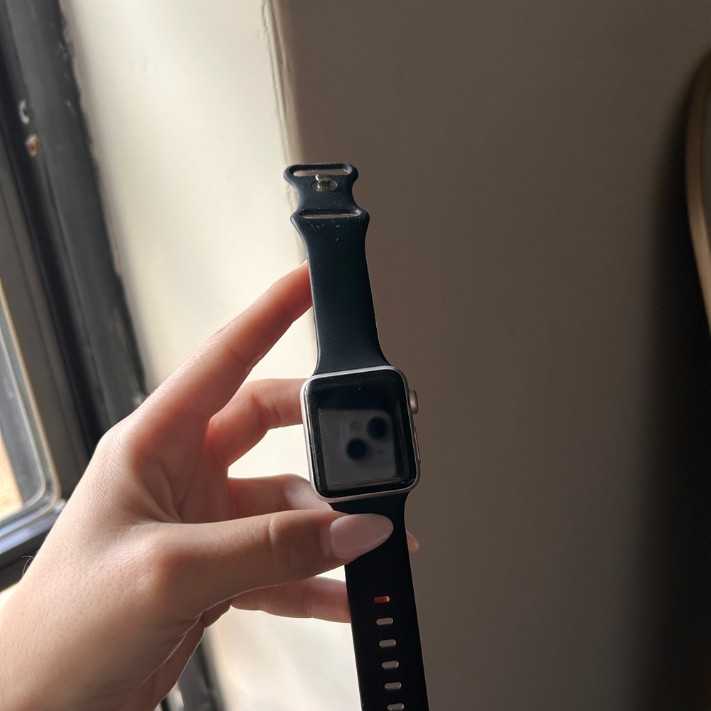 Apple Smartwatch with Black Band